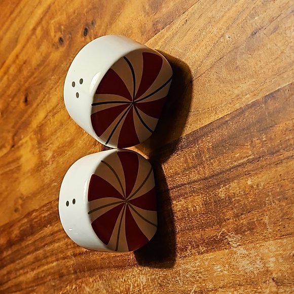 Other - Peppermint candy salt and pepper shakers